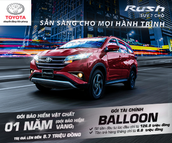 TĂNG TIỆN NGHI VÀ ƯU ĐÃI CHO KHÁCH HÀNG MUA XE TOYOTA RUSH