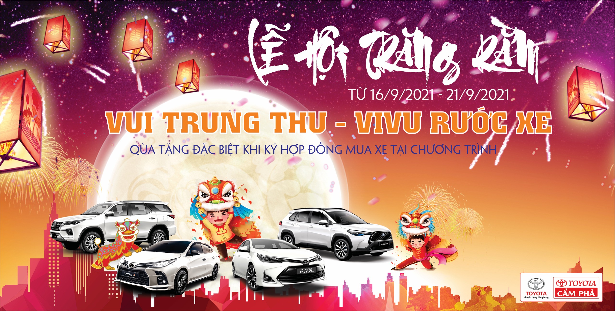 VUI TRUNG THU - VI VU RƯỚC XE