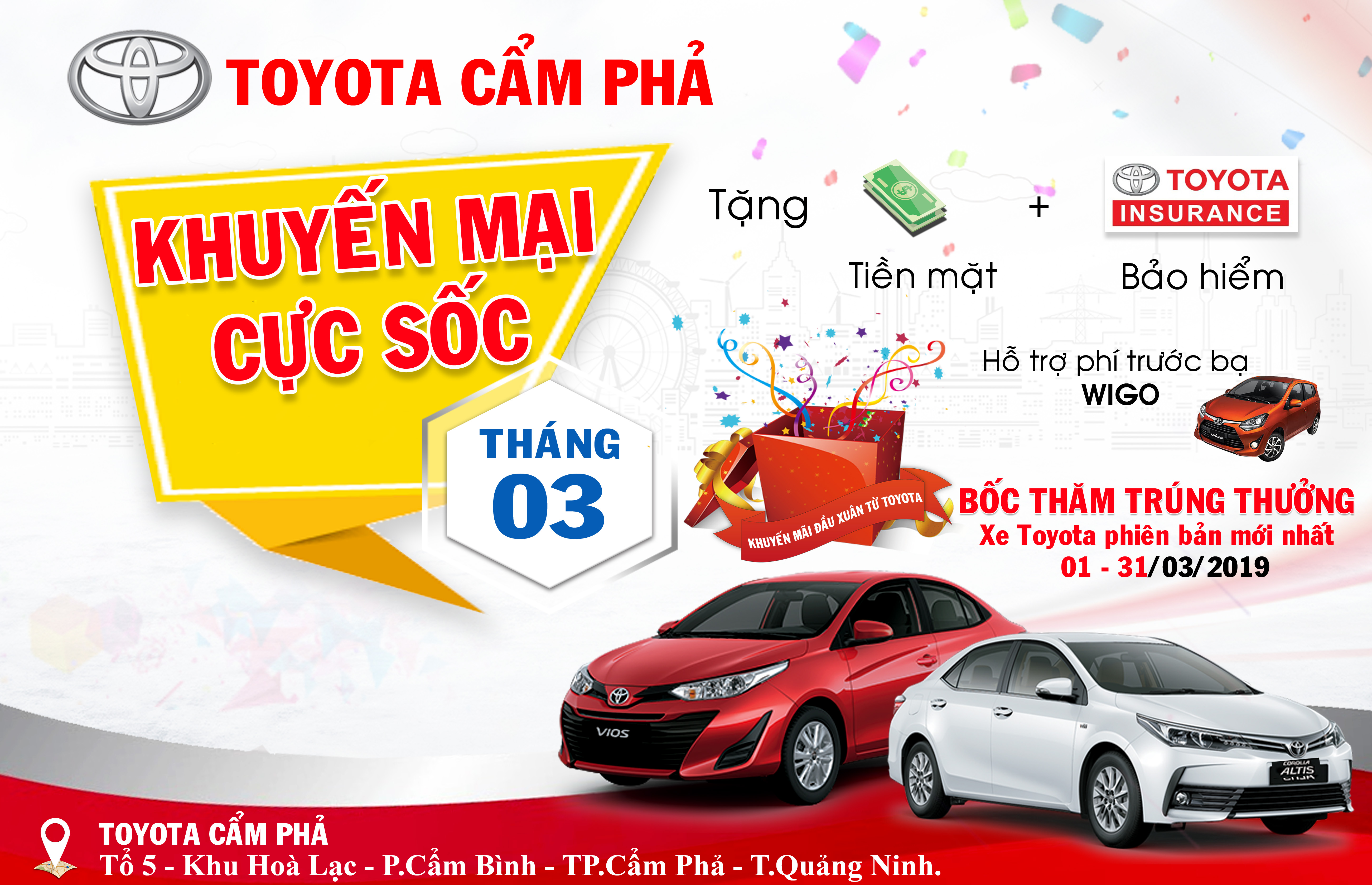 KHUYẾN MÃI ĐẦU XUÂN TỪ TOYOTA