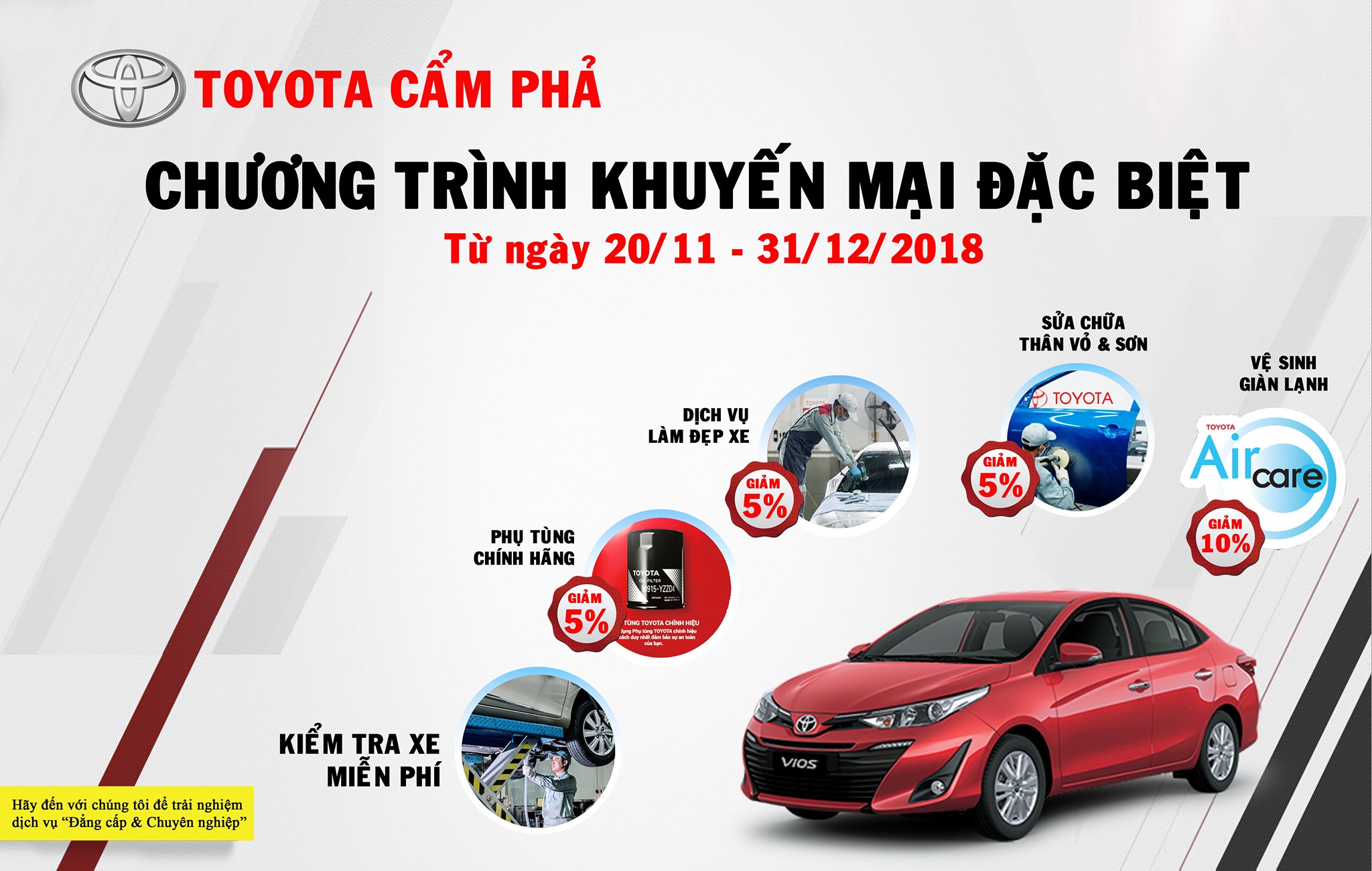 CHƯƠNG TRÌNH KHUYẾN MẠI THÁNG 12