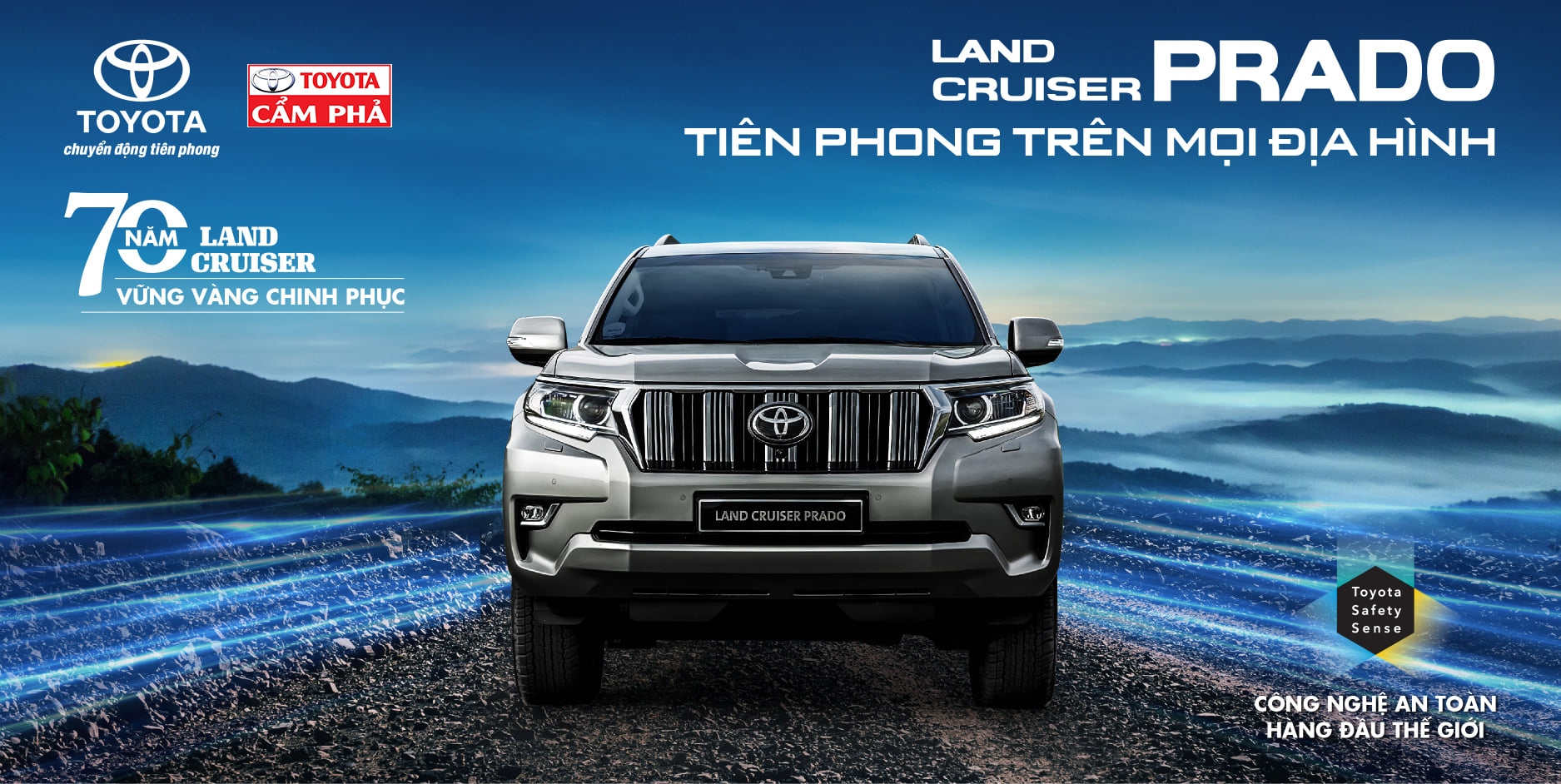 TOYOTA VIỆT NAM CHÍNH THỨC GIỚI THIỆU TOYOTA LAND CRUISER PRADO VÀ TOYOTA FORTUNER PHIÊN BẢN MỚI