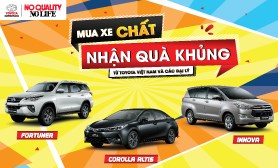 TOYOTA TRIỂN KHAI CHƯƠNG TRÌNH ƯU ĐÃI DÀNH CHO KHÁCH HÀNG MUA XE COROLLA ALTIS, FORTUNER VÀ INNOVA