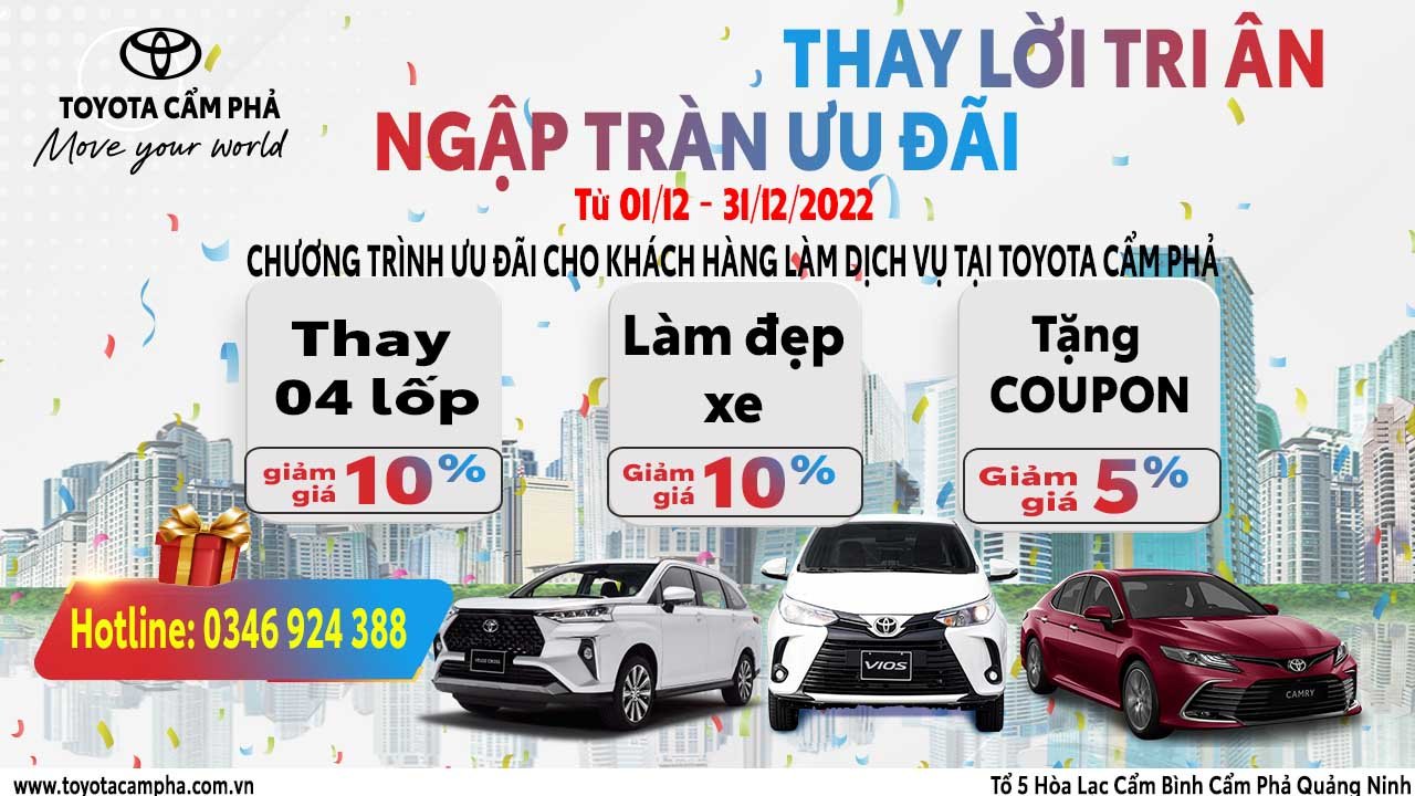 Chương trình ưu đãi " THAY LỜI TRI ÂN-NGẬP TRÀN ƯU ĐÃI "