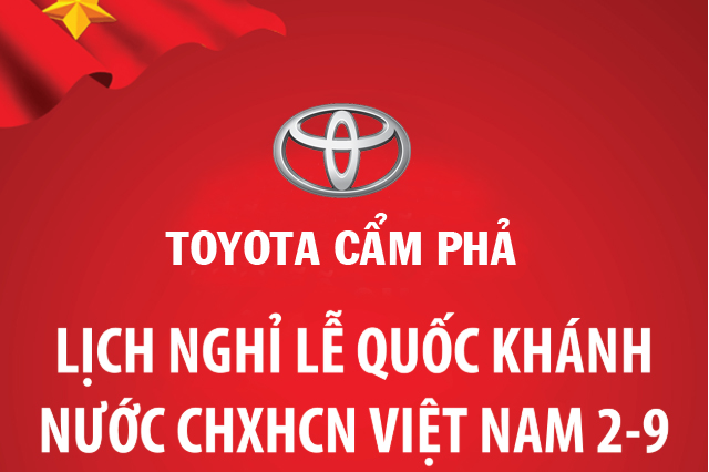 THÔNG BÁO NGHỈ LỄ QUỐC KHÁNH 2-9-2019