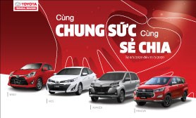 CÙNG CHUNG SỨC - CÙNG SẺ CHIA KHI MUA WIGO – VIOS – AVANZA - INNOVA