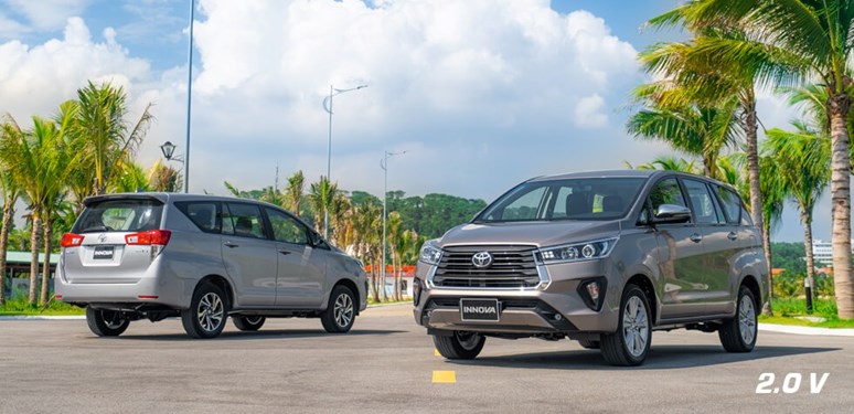 Xe Toyota Innova có mức giá bán chỉ từ 755 triệu đồng